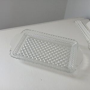 Vintage Anchor Hocking Wexford Relish Cranberry Dish